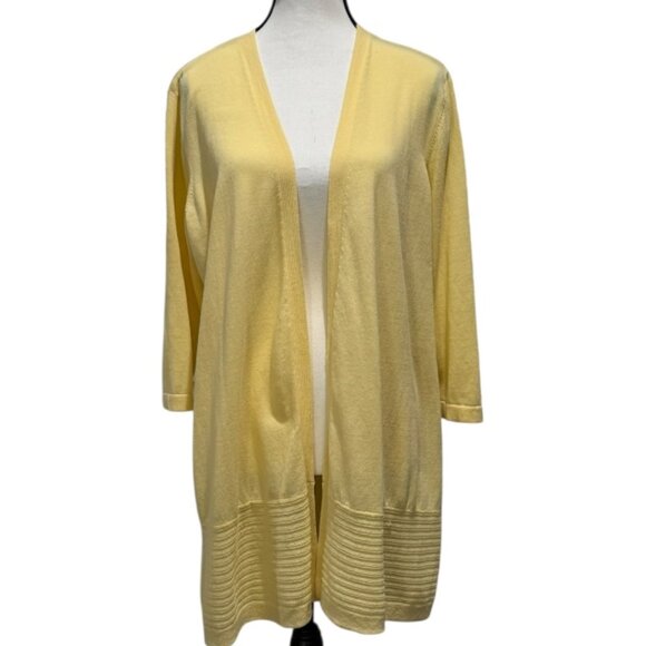 Chico’s Open-Front Cardigan Sweater – Size 3 (XL) - Picture 2 of 6